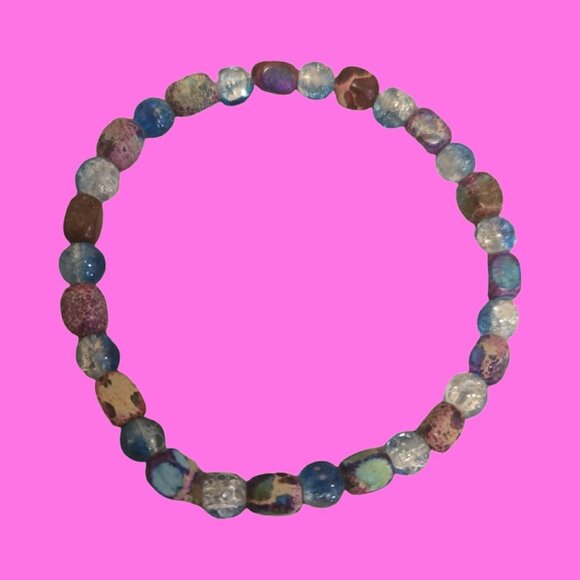 Jasper Bracelet~ 7 inch - Picture 2 of 2